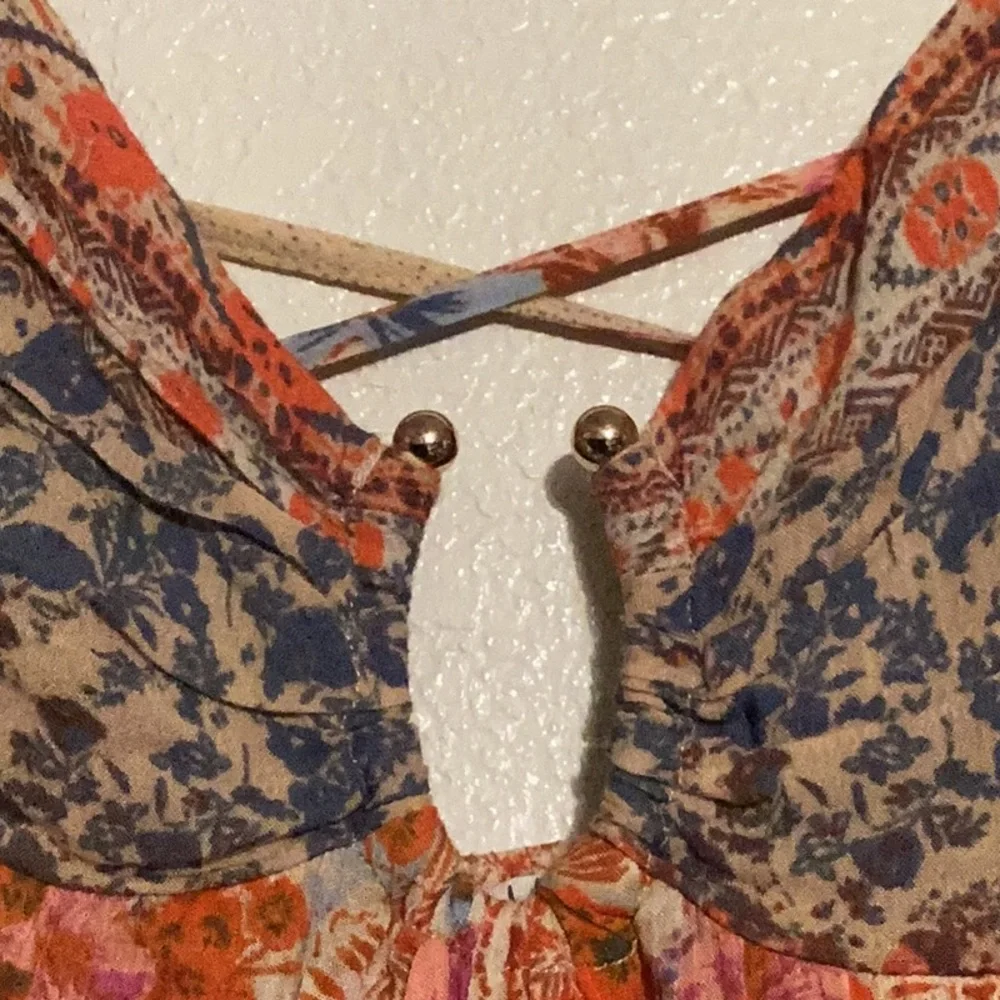 Free People Bohemian Spaghetti Strap Dress